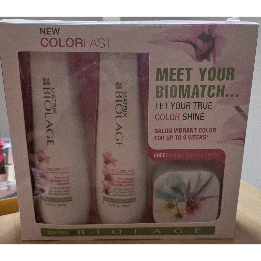 matrix biolage colorlast shampoo and conditioner Plus FREE Biolage Scented...